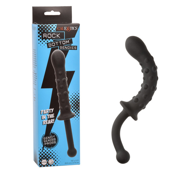Rock Bottom Bendies Bendy Beaded Probe - Black Rock Bottom Bendies Bendy Beaded Probe - Black