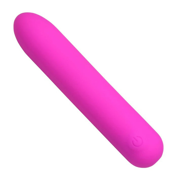 Tapered Flexible Silicone Bullet - Pink Tapered Flexible Silicone Bullet - Pink