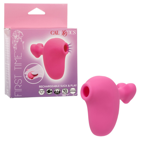 First Time Rechargeable Suck and Play - Pink First Time Rechargeable Suck and Play - Pink
