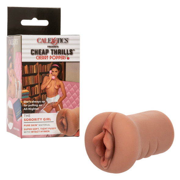 Cheap Thrills Cherry Poppers the Sorority Girl - Tan Cheap Thrills Cherry Poppers the Sorority Girl - Tan