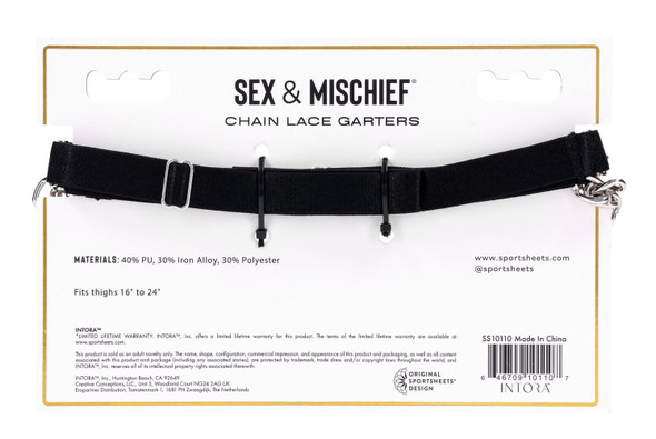 Chain Lace Garters Chain Lace Garters