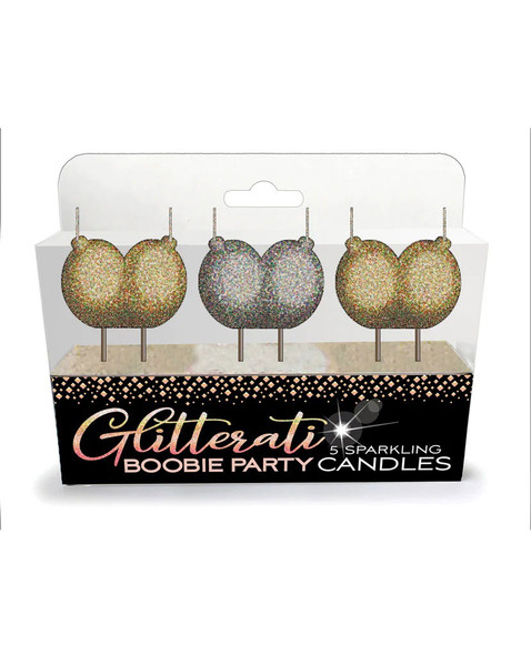 Glitterati Boobie Candle Set Glitterati Boobie Candle Set