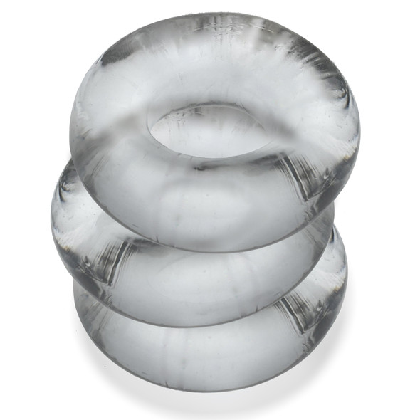 Fat Willy 3-Pack Jumbo C-Rings - Clear Fat Willy 3-Pack Jumbo C-Rings - Clear