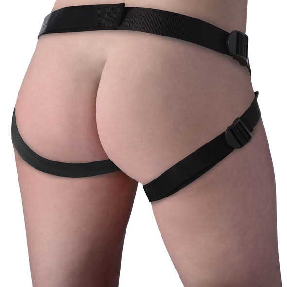 Seducer 7 Inch Silicone Dildo With Harness Seducer 7 Inch Silicone Dildo With Harness