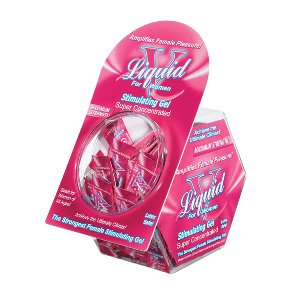 Liquid v for Women - 50 Pieces Jar Display Liquid v for Women - 50 Pieces Jar Display