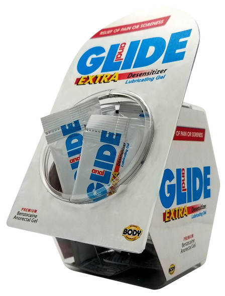 Anal Glide Extra 50pc Display Bowl Anal Glide Extra 50pc Display Bowl