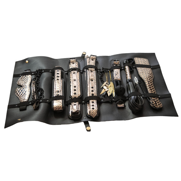 The Traveler 10 Piece Restraint and Bondage Play Kit The Traveler 10 Piece Restraint and Bondage Play Kit