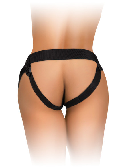 King Cock Elite Beginner's Body Dock Strap-on Harness - Black King Cock Elite Beginner's Body Dock Strap-on Harness - Black