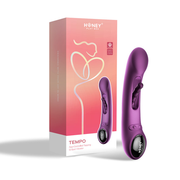 Tempo App-Controlled Tapping G-Spot Vibrator - Purple Tempo App-Controlled Tapping G-Spot Vibrator - Purple