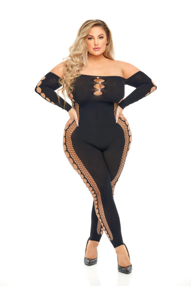 Bodystocking - Queen Size - Black Bodystocking - Queen Size - Black