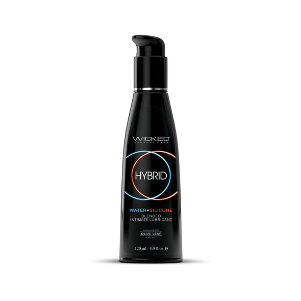 Hybrid Water and Silicone Blended Lubricant - 4 Fl. Oz. Hybrid Water and Silicone Blended Lubricant - 4 Fl. Oz.