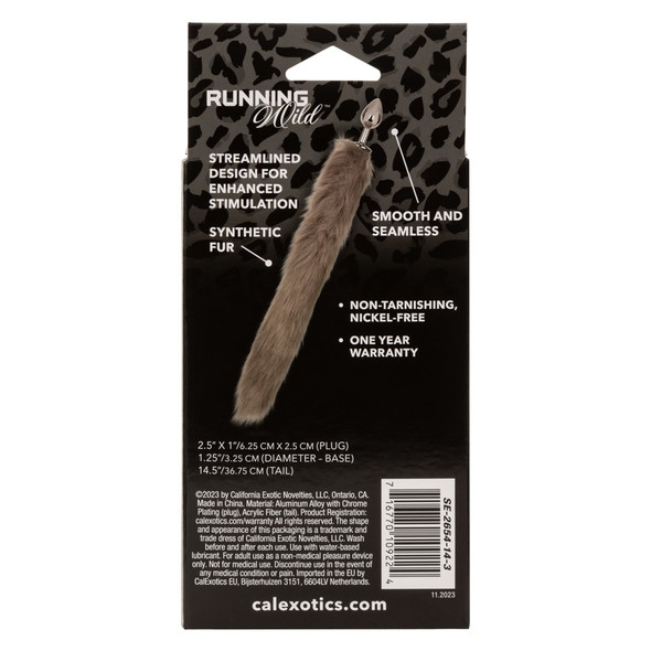 Running Wild Tail - Grey Running Wild Tail - Grey