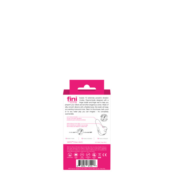 Fini Rechargeable Bullet Vibe - Pink Fini Rechargeable Bullet Vibe - Pink