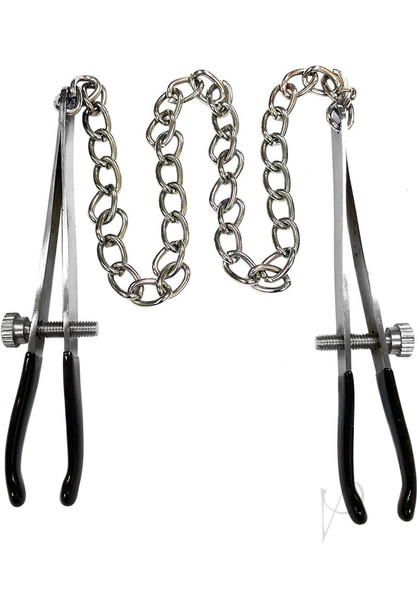 Rouge Nipple Tweezer Chain Clamps