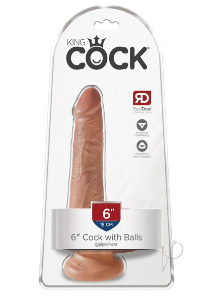 Kc 6 Cock W/balls Tan Kc 6 Cock W/balls Tan