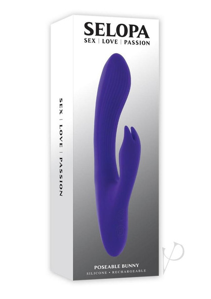 Selopa Poseable Bunny Purple