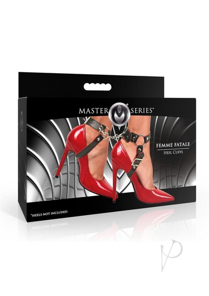 Ms Heel Cuffs Blk Ms Heel Cuffs Blk