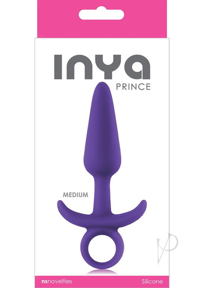 Inya Prince Medium Anal Plug Purple Inya Prince Medium Anal Plug Purple