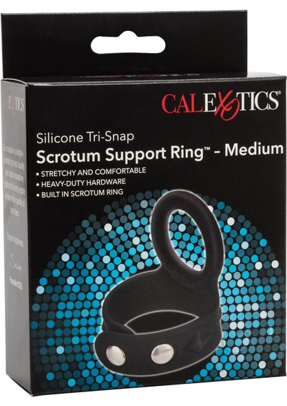 Silicone Tri Snap Scrotum Support Ring M Silicone Tri Snap Scrotum Support Ring M