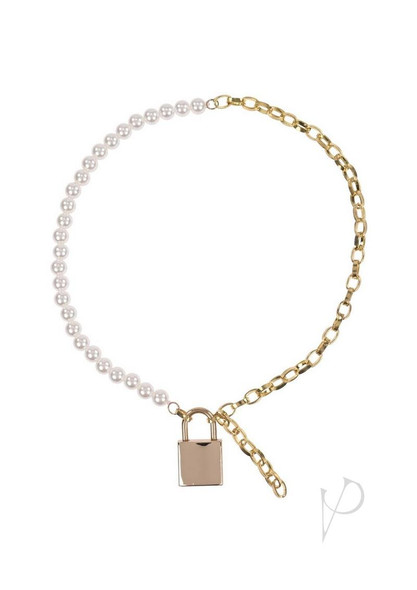 Sandm Pearl Day Collar Wht/gld Sandm Pearl Day Collar Wht/gld