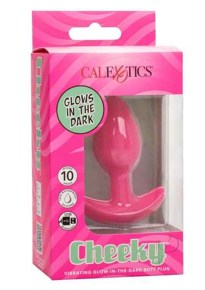 Cheeky Vibrating Gitd Plug Pink Cheeky Vibrating Gitd Plug Pink