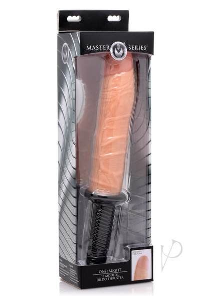 Ms Onslaught 13 Mode Xl Dildo Flesh Ms Onslaught 13 Mode Xl Dildo Flesh