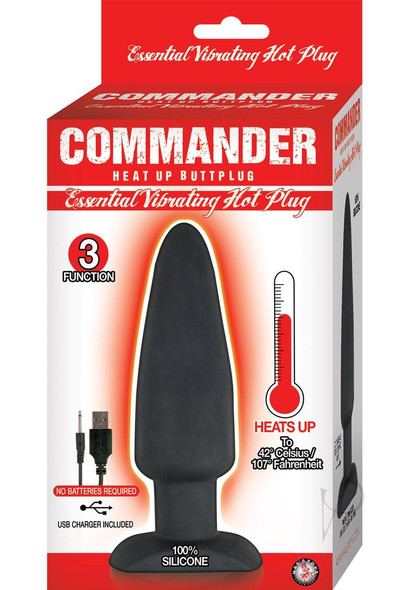 Commander Essential Vibe Hot Plug Black Commander Essential Vibe Hot Plug Black