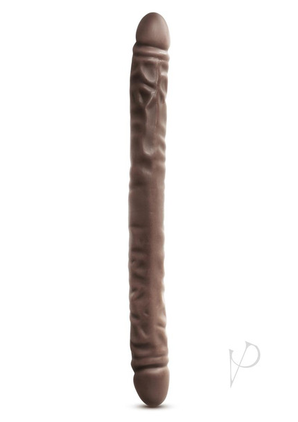 Dr Skin Double Dildo 18 Chocolate