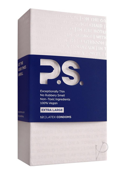 Ps Extra Large Latex Condom 12pk(sale)