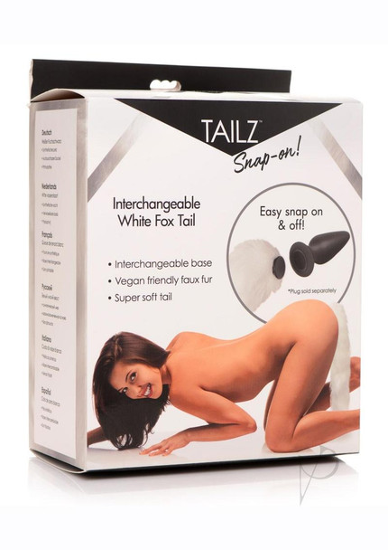 Tailz Interchangeabl Fox Tail Wht(disc)