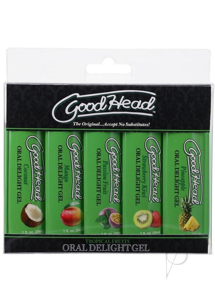 Goodhead Oral Delight Gel Tropical 5pk