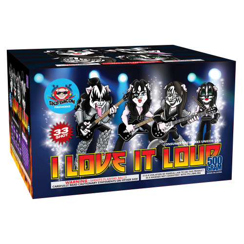 I Love It Loud (Case = 6 Cakes)