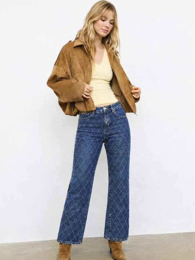 S21 Diamond glitter jeans