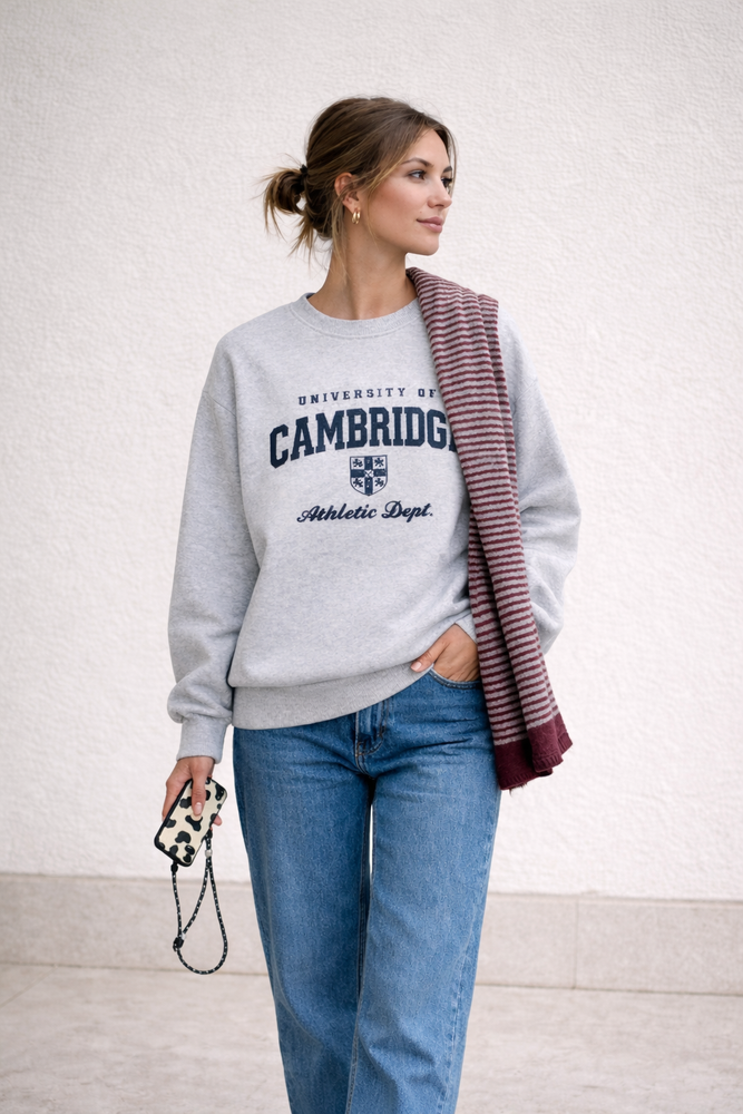 Columbia embroidered sweatshirt