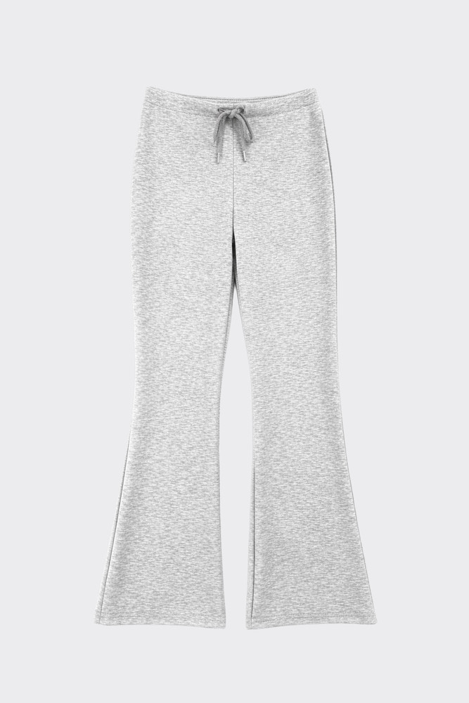 Bell bottom trousers grey