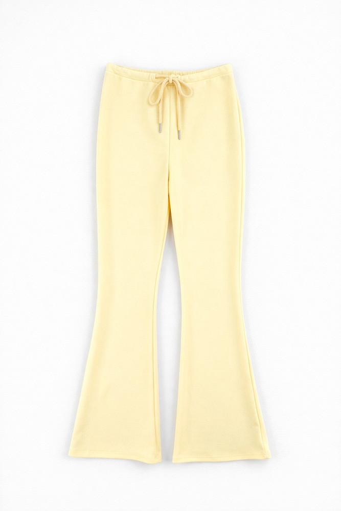 Bell bottom trousers yellow