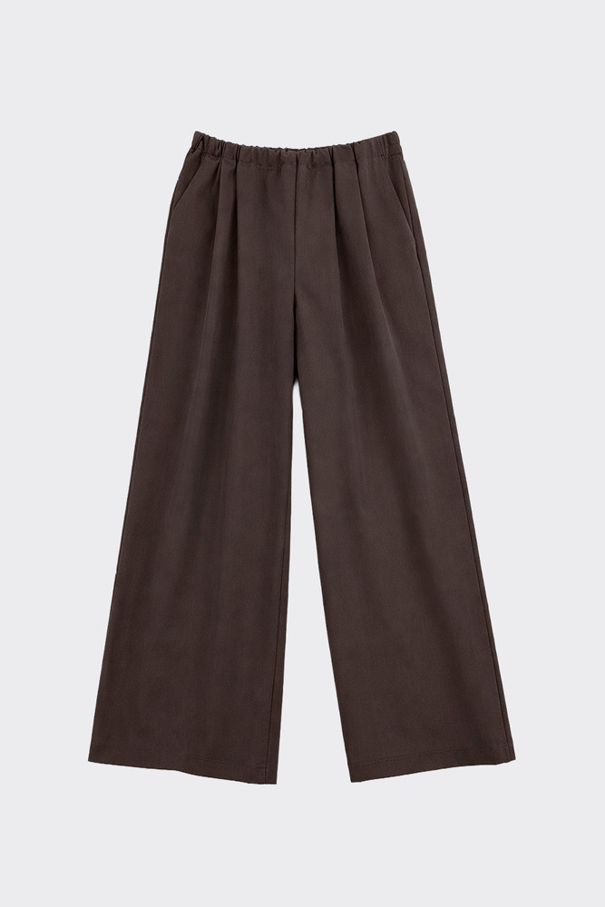 Smart straight-leg trousers