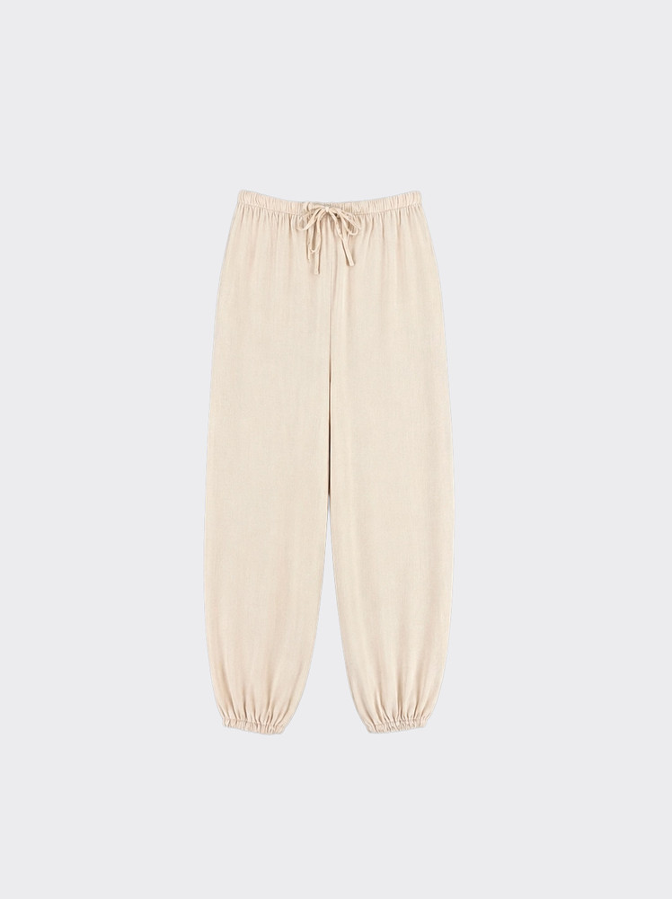 Fluid Harem Pants beige