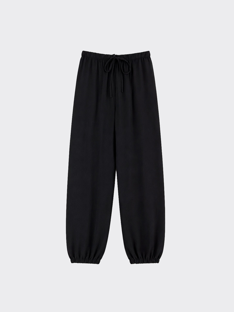 Fluid Harem Pants black