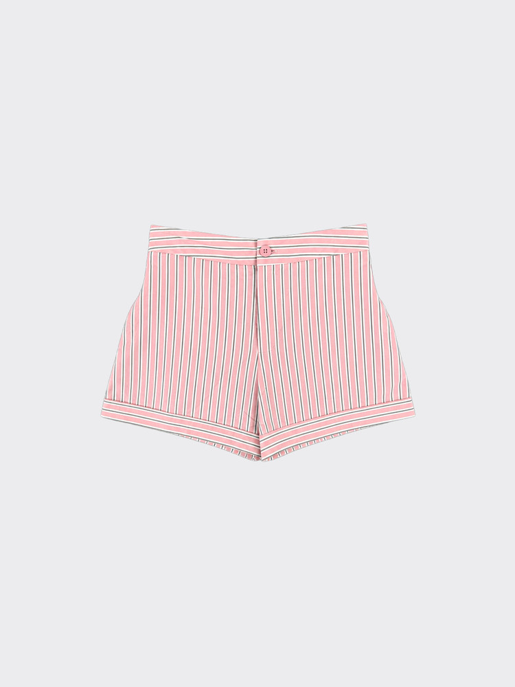 Striped pink pant