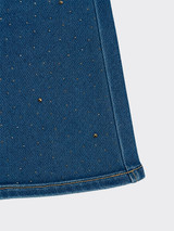 S21 Sparkly wide-leg jeans