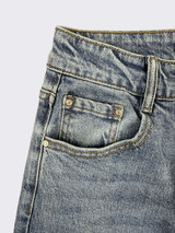 S21 straight wide-leg jeans