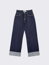 S21 straight wide leg jeans