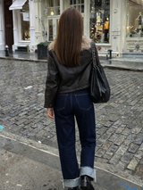 S21 Straight wide-leg cuff