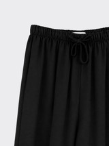 Satin harem pants Black