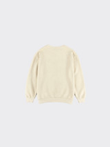 Hamptons embroidered sweatshirt beige