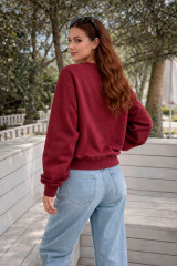 Sweatshirt with embroidery
