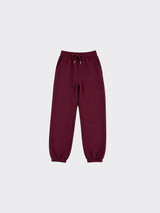 Barrel jogger pants burgundy