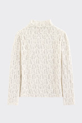 Long sleeve lace t-shirt