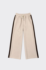 Piping jogger trousers